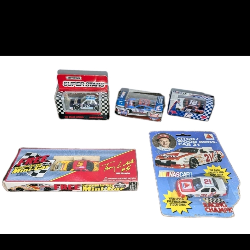 NASCAR Diecast Vtg Car Lot New Citgo Daytona 500 Kellogg 1992 Grand National